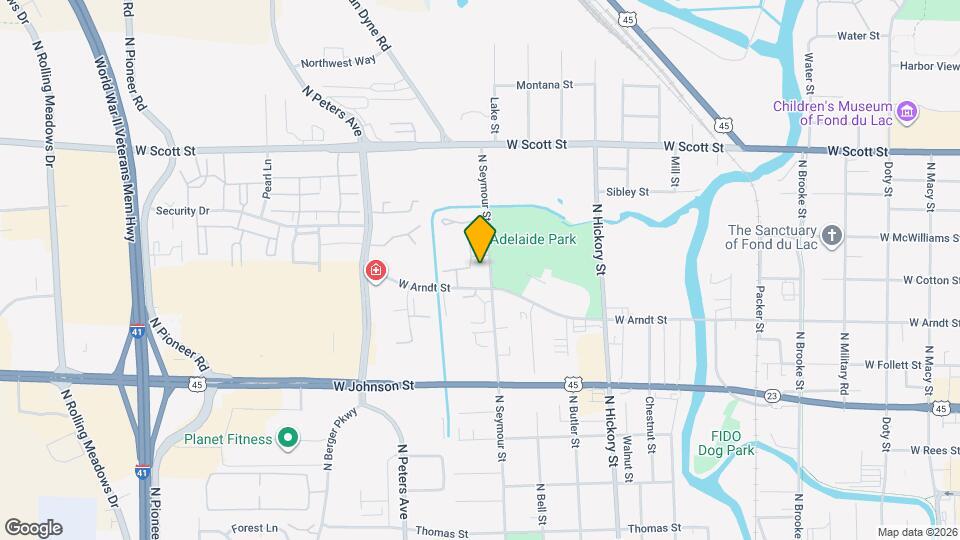 330 N Seymour St Map and Location Details