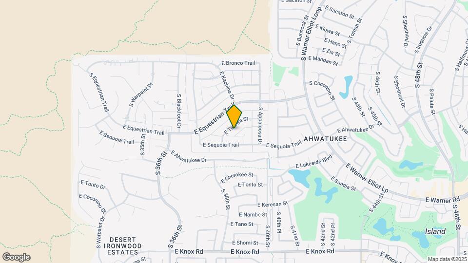 3835 E Talowa St Map and Location Details