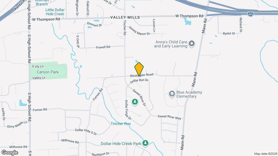 5378 Dollar Run Dr, Unit 1409 Map and Location Details