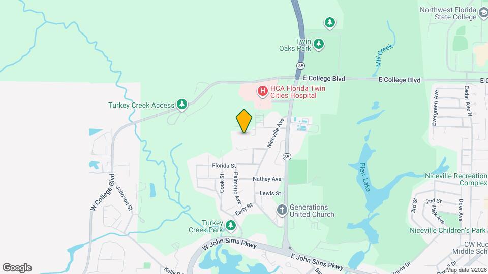 203 Hart St Map and Location Details