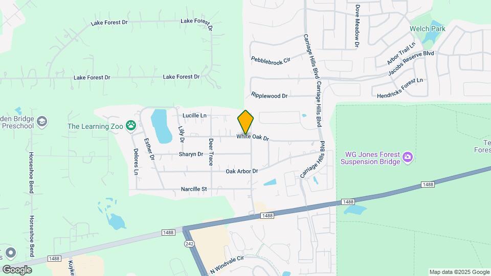 9137 White Oak Dr Map and Location Details