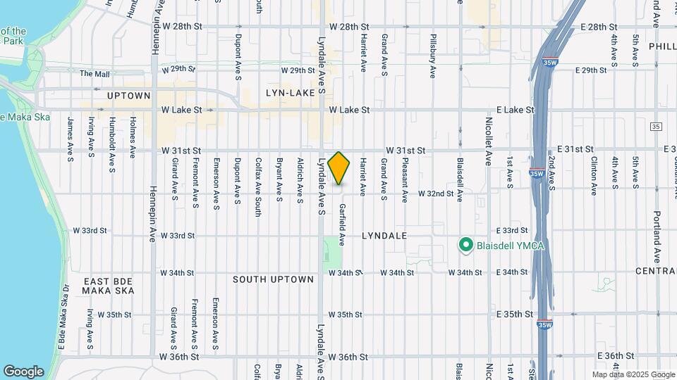 600 W 32nd St Map and Location Details