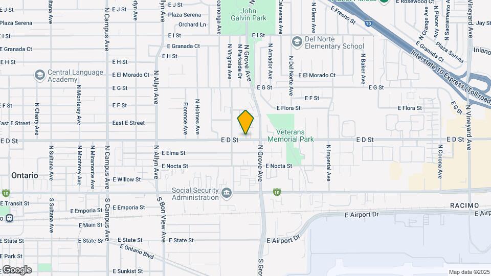426 N Parkside Ave Map and Location Details