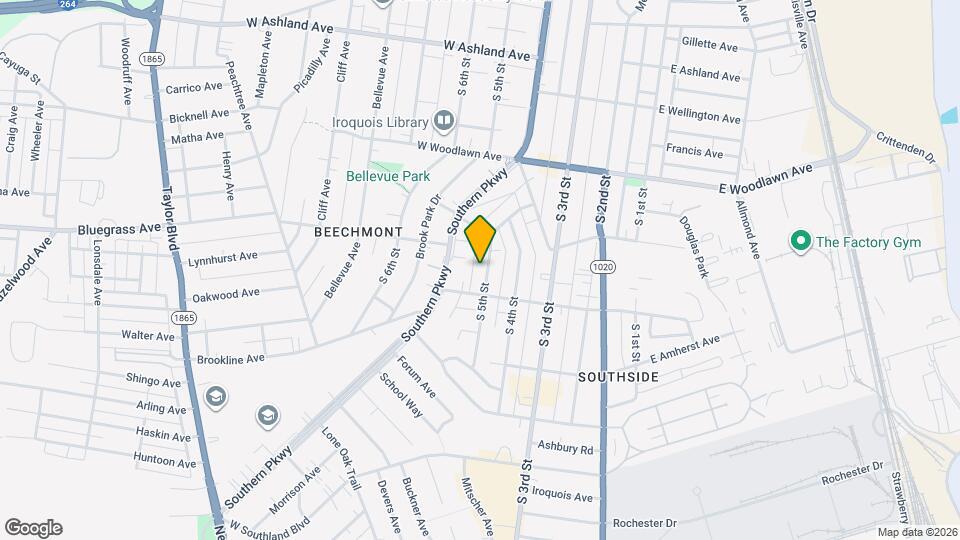 4824 S 5th St Mapa y Detalles de la Ubicación