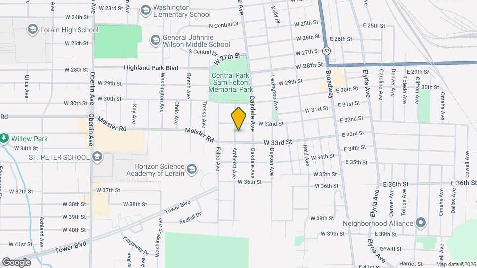 3251 Amherst Ave Map and Location Details