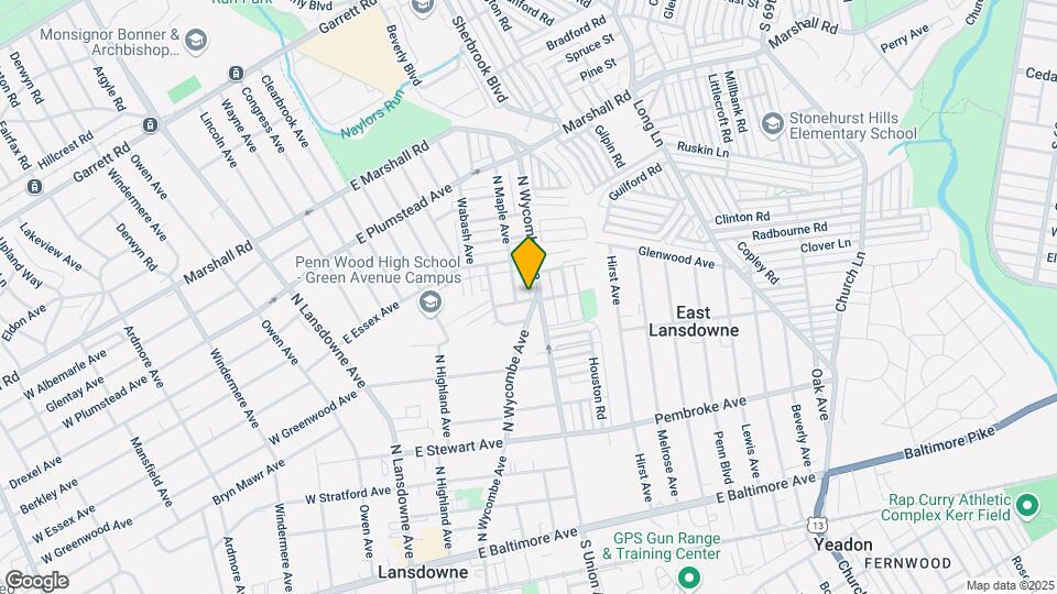 125 Powelton Ave Mapa y Detalles de la Ubicación