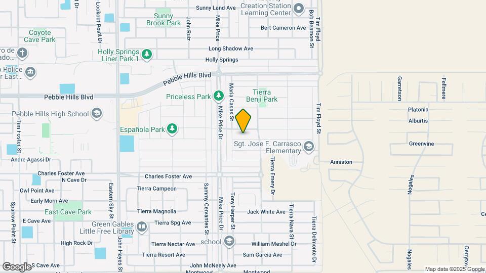 14717 Tierra Escape Ave Map and Location Details