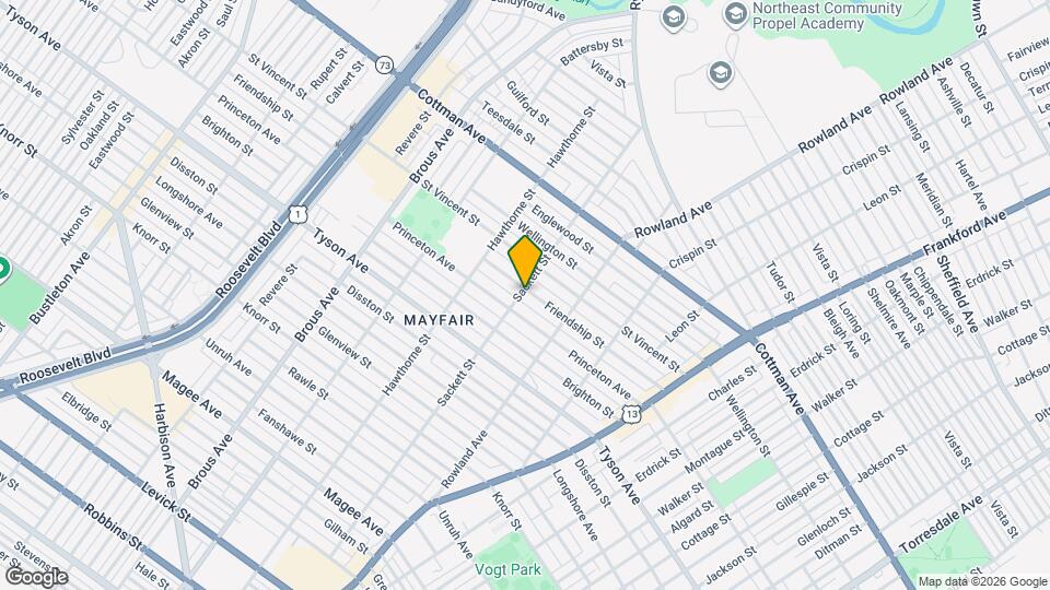 3200 Friendship St Map and Location Details