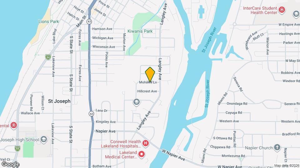 1214 Mohawk Ln Mapa y Detalles de la Ubicación