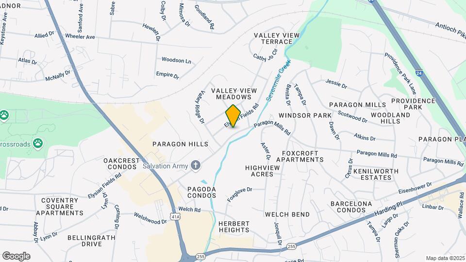 480 Paragon Mills Rd Map and Location Details