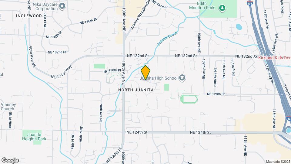 10231 NE 129th Ln Map and Location Details