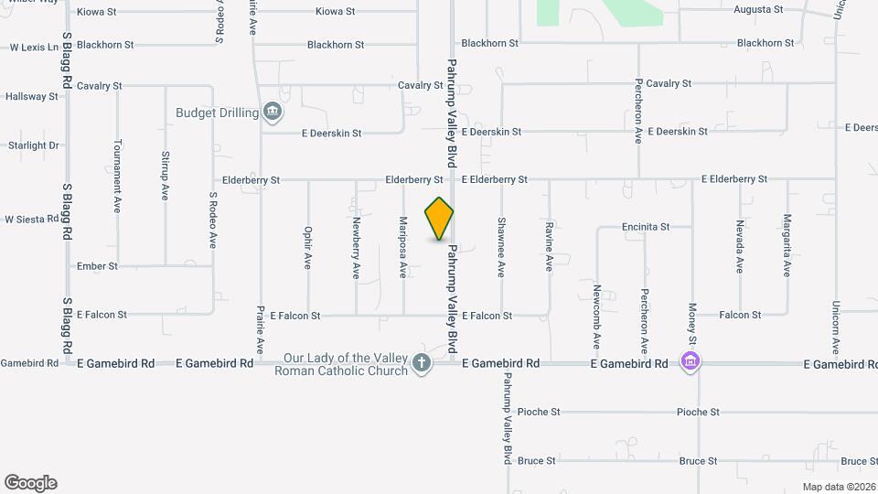 3690 Pahrump Valley Blvd Map and Location Details