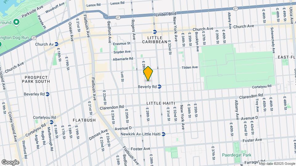 2815 Beverley Rd Mapa y Detalles de la Ubicación