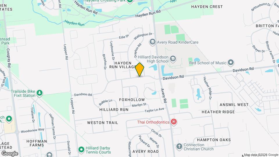 5305 Davidson Rd Map and Location Details