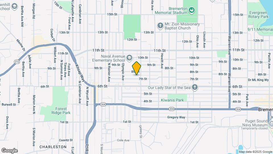 2110 7th St Map and Location Details