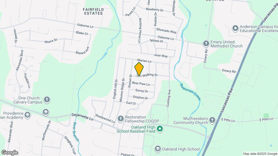 1802 Walking Dr Map and Location Details