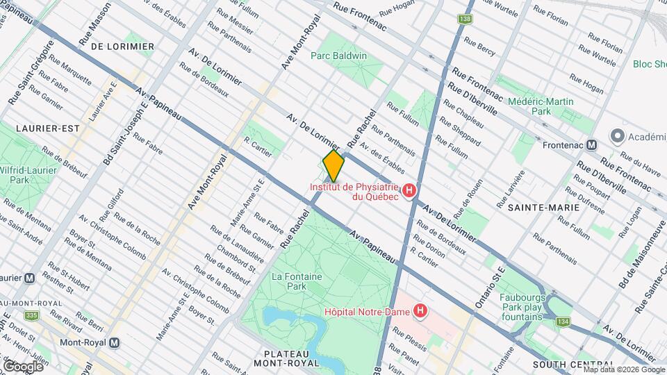 4102-4106 Dorion St Map and Location Details