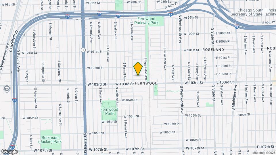 429 W 102nd Pl Map and Location Details