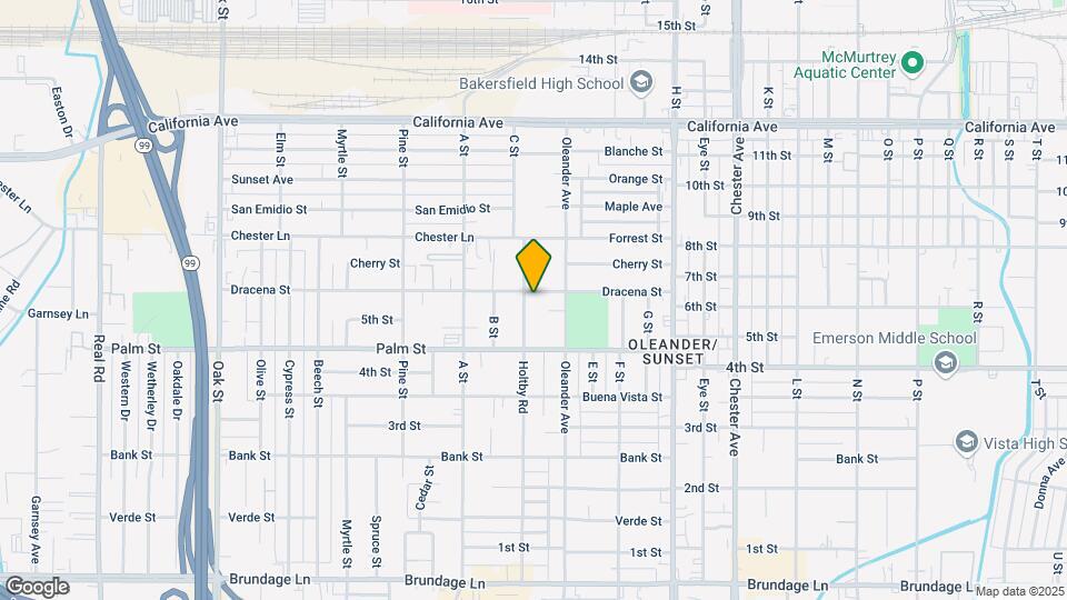 2129 Dracena St Map and Location Details