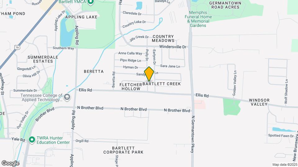 3440 Carahills Ln Map and Location Details