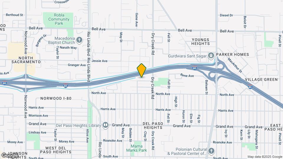 1131 Odonnell Ave Map and Location Details