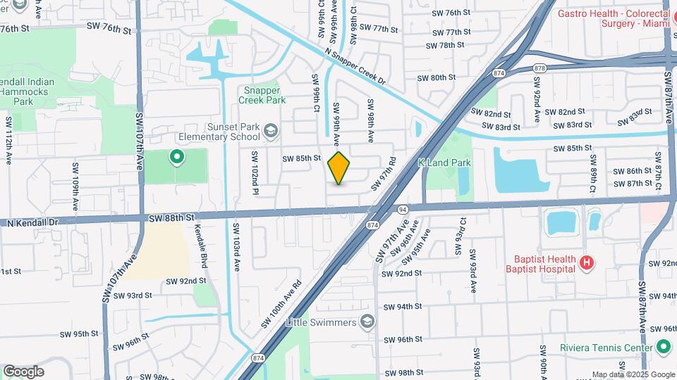 9915 SW 87th St Map and Location Details