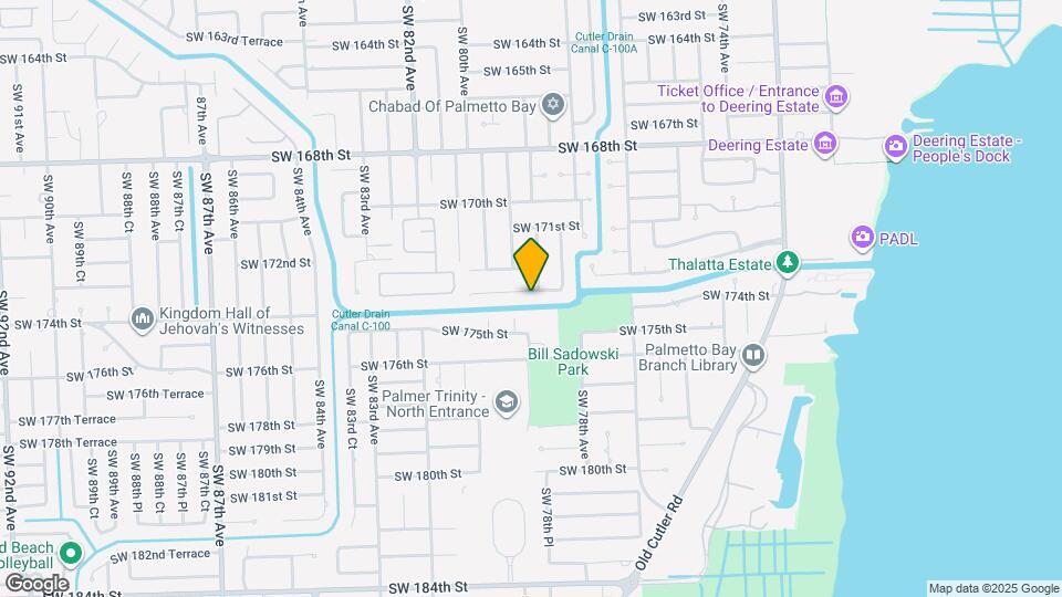 7860 SW 173rd Terrace Map and Location Details