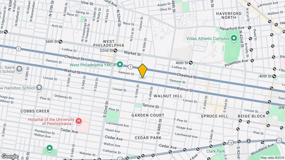 4939 Walnut St Mapa y Detalles de la Ubicación