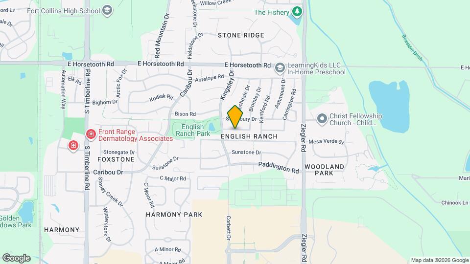 2719 Whitworth Dr Map and Location Details