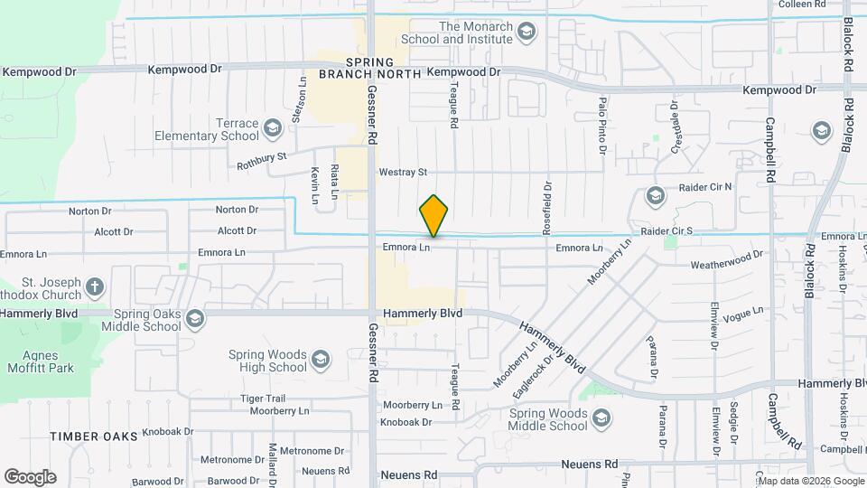 10134 Emnora Ln Map and Location Details