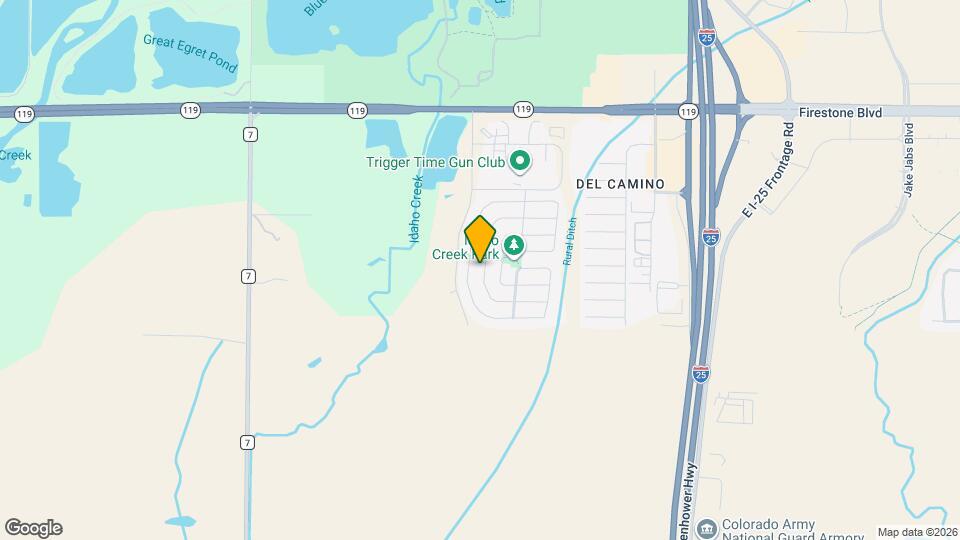 10595 Durango Pl Map and Location Details