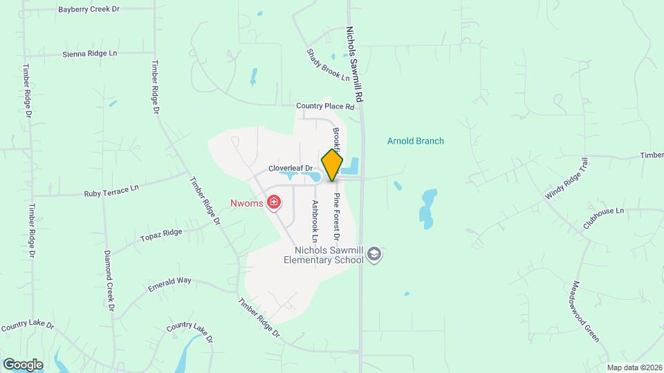 29019 Pine Forest Dr Mapa y Detalles de la Ubicación