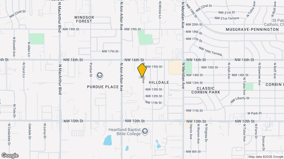 1425 N Sterling Ave Mapa y Detalles de la Ubicación