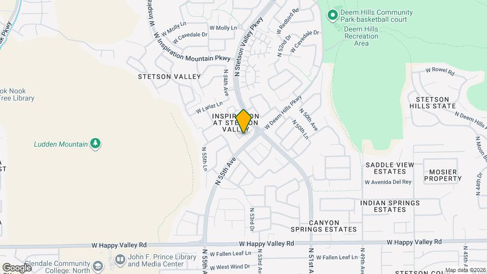 5319 W Paso Trail Mapa y Detalles de la Ubicación