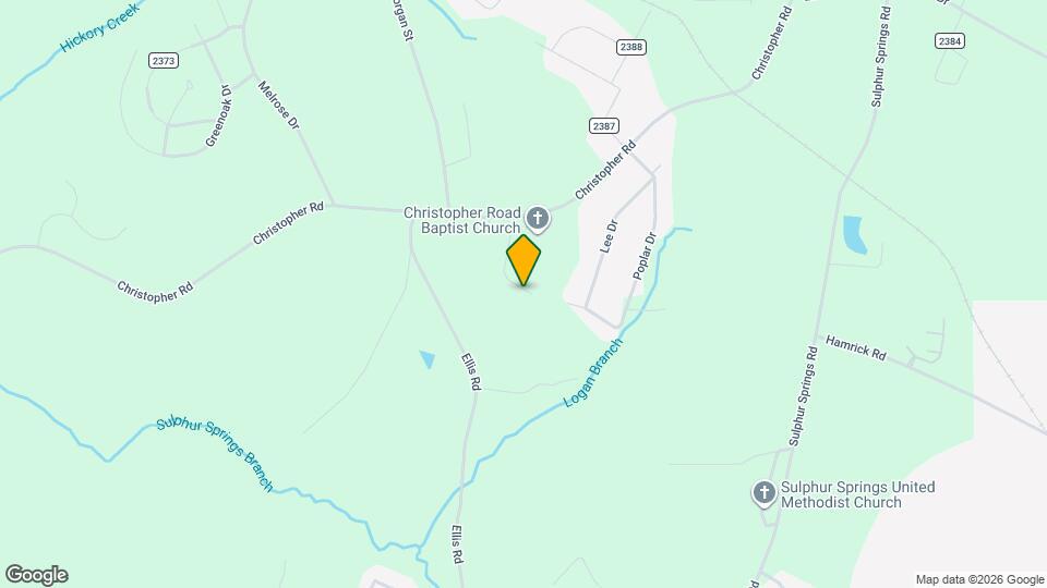 2116 Fernwood Dr Map and Location Details