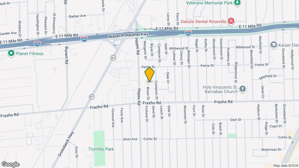 26260 Bryan St Map and Location Details