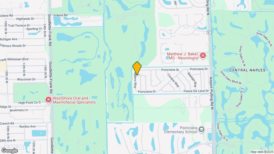 3536 Bolero Way Map and Location Details