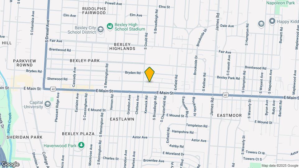 2815 Sherwood Rd Map and Location Details