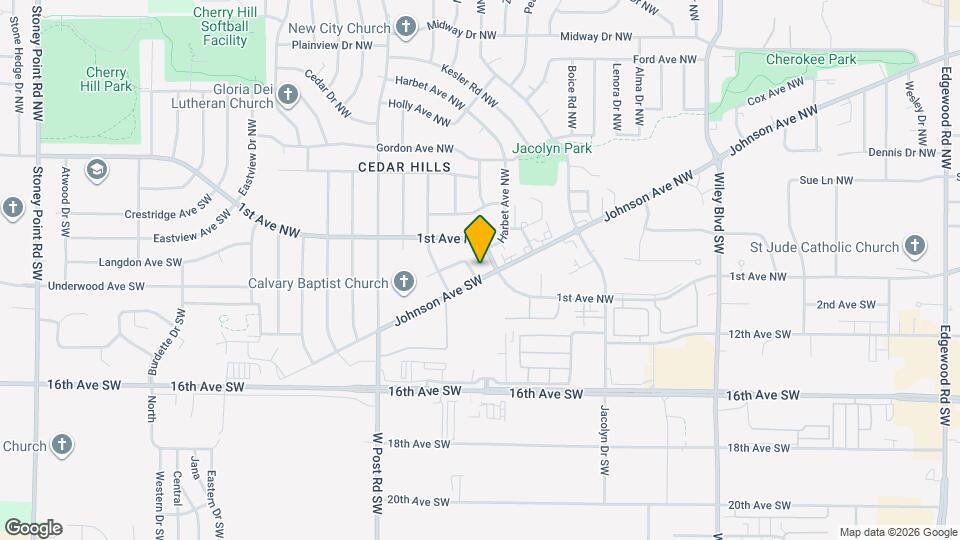 5006 Spencer Dr SW Map and Location Details