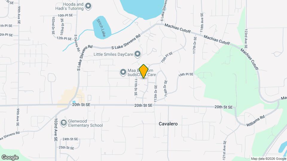 11124 17th St SE Map and Location Details