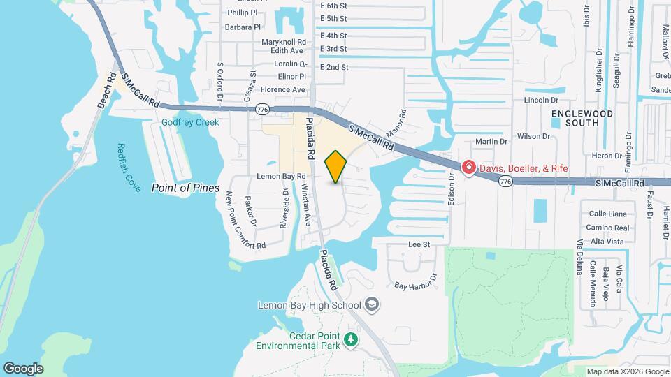 1620 Manor Rd Map and Location Details