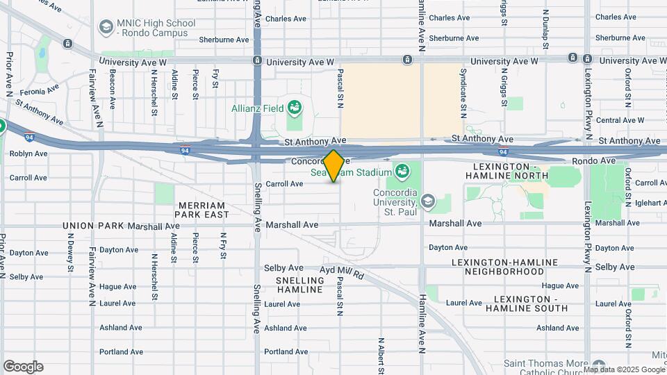 1468 Carroll Ave Map and Location Details