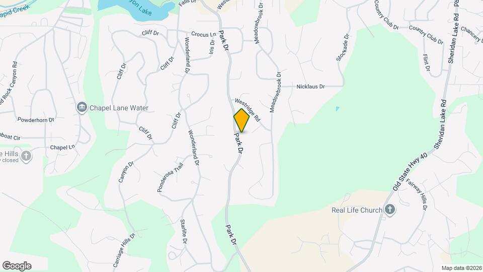 3624 Park Dr Map and Location Details