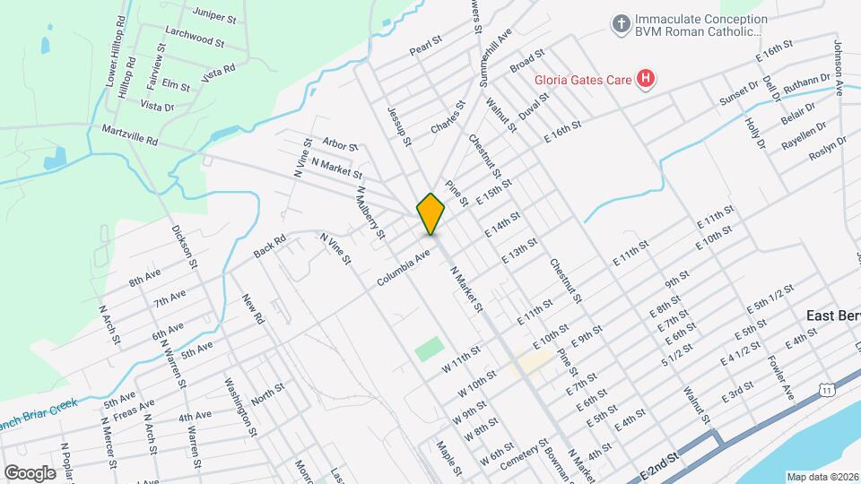 1419 Market St Mapa y Detalles de la Ubicación