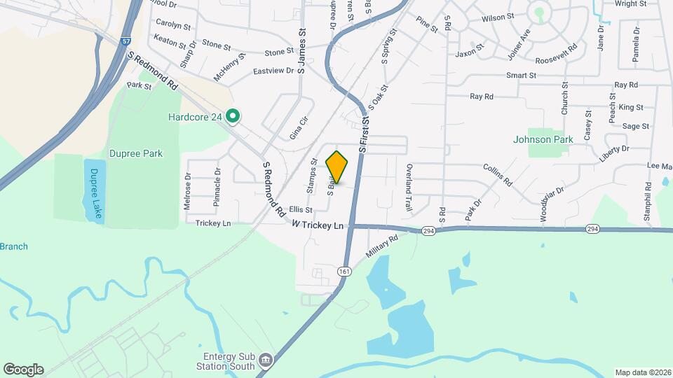 1417 S Bailey St Map and Location Details