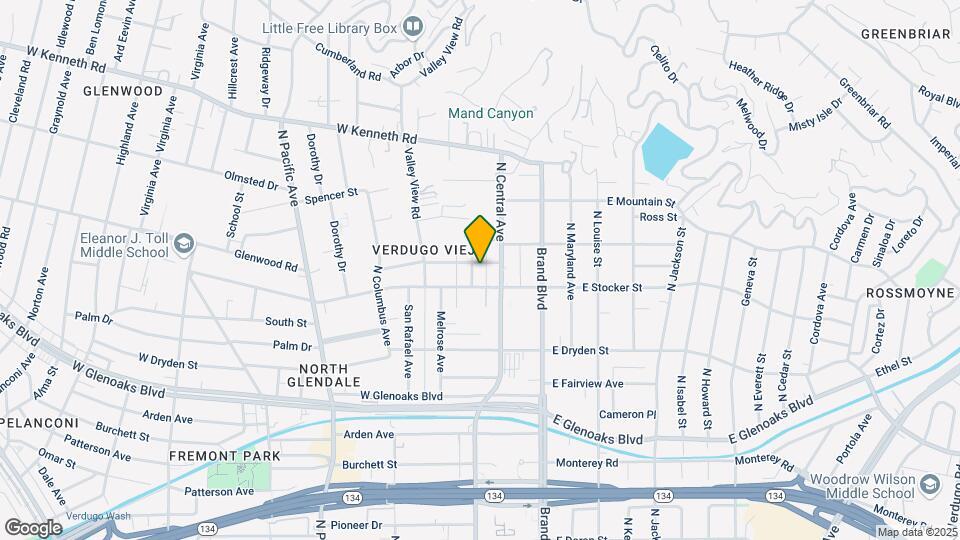 1212 Viola Ave, Unit 102 Map and Location Details