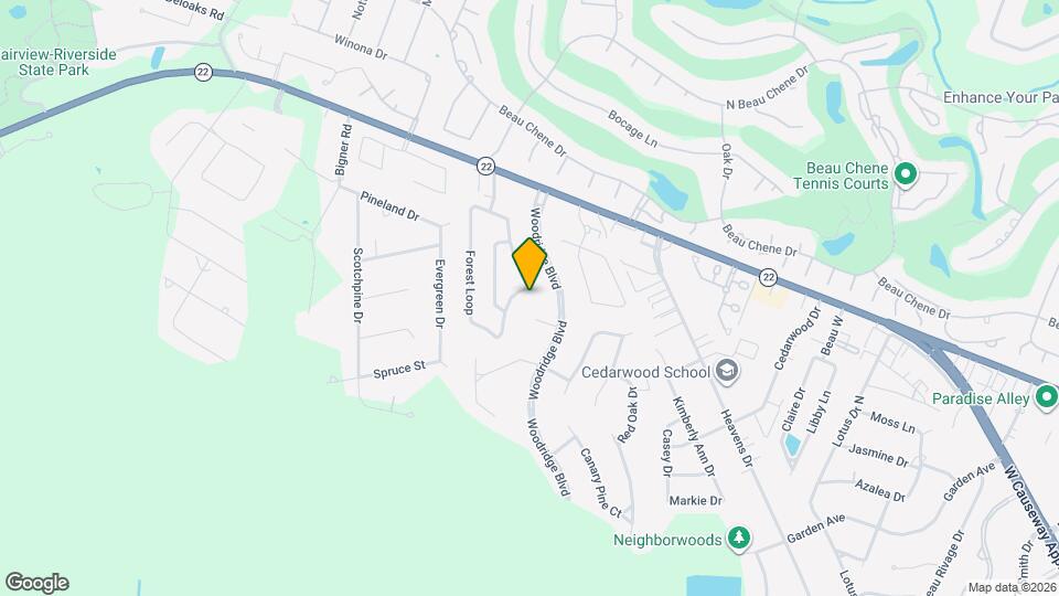 671 Forest Loop Map and Location Details