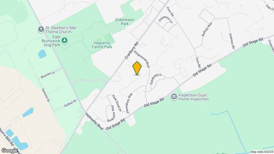 808 Cypress Ln Map and Location Details