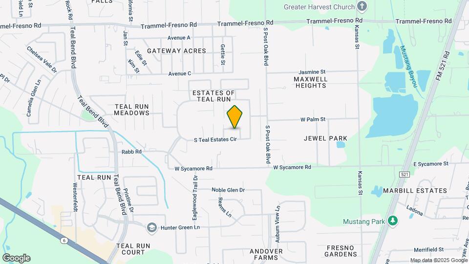 1103 Redwood Meadow Ln Map and Location Details