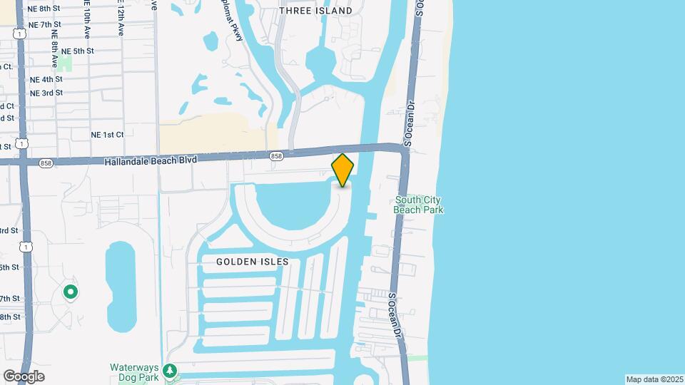 100 Golden Isles Dr Map and Location Details